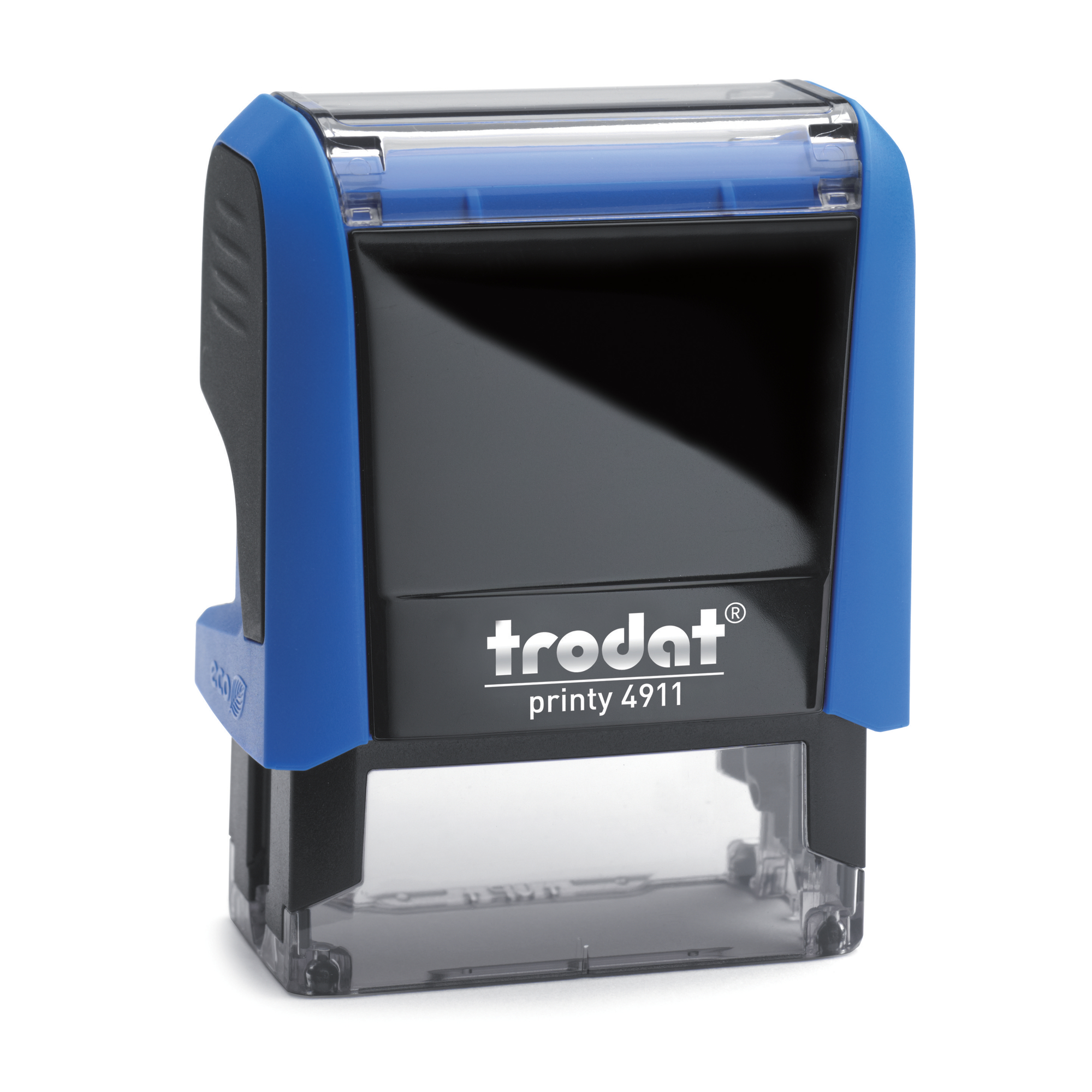 Trodat S-Printy 4911 38 x 14mm with Blue Casing and Blue Ink Pad