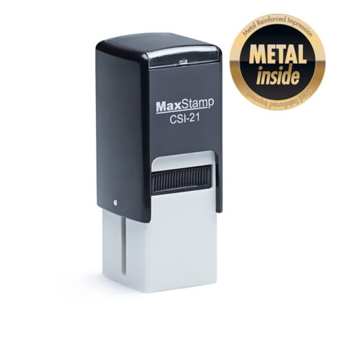 MaxStamp CSI21 (21 x 21mm) Max 4 Lines