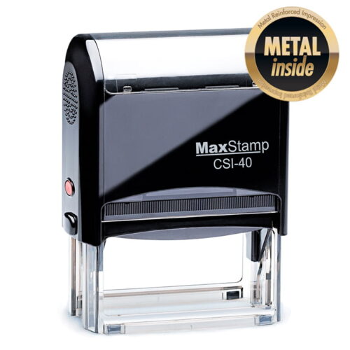 MaxStamp CSI40 (75 x 38mm) Max 10 Lines