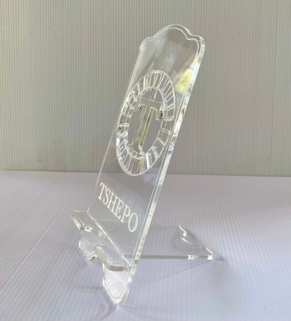 Phone Stand (Your Initial & Engraved Name )