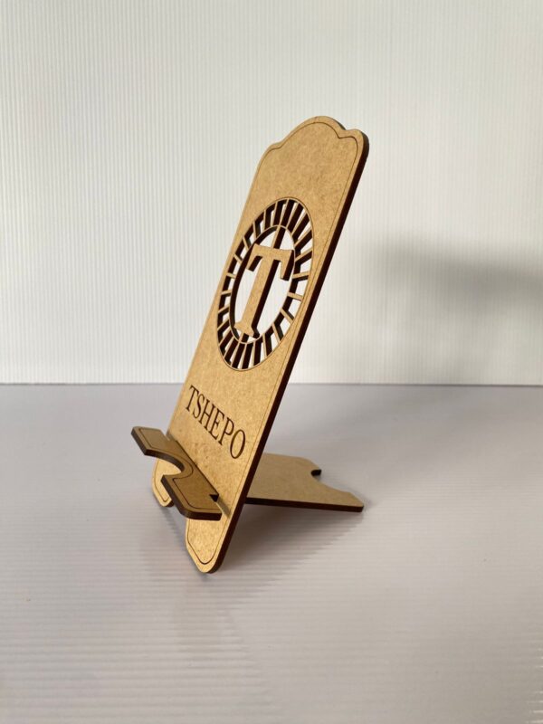 Phone Stand (Your Initial & Engraved Name )